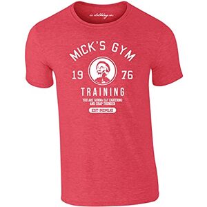 Micks Gym Heather Red Boxing Training Premium T-Shirt Rocky Film (XL)