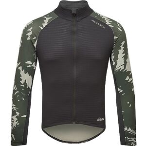 Altura Mens Icon Plus Longsleeve Cycling Jersey - Dark Olive - XX-Large