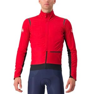 CASTELLI 4523505-642 ALPHA DOPPIO ROS JKT Jacket Unisex POMPEIAN RED/BLACK Size S