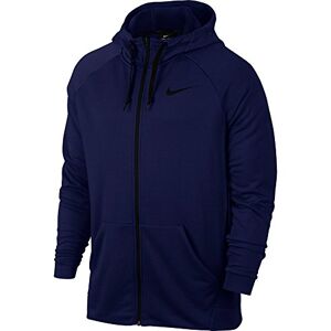 Nike Men M Nk DRY Hoodie Fz Fleece Sweatshirt - Blue Void/(Black), Large