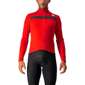 CASTELLI 4518511-023 PURO 3 JERSEY FZ Sweatshirt Men's RED/BLACK REFLEX Size S