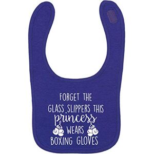 Creative Labs Flox Creative Purple Bib Forget Glass Slippers Princess Wears Boxing Gloves