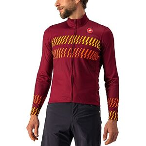 CASTELLI 4522500-421 UNLIMITED TH JERSEY Sweatshirt Men's BORDEAUX/GOLDENROD Size XL