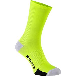 Madison Men Roadrace Premio Extra Long Sock Socks - Hi-Viz Yellow, Small 36-39