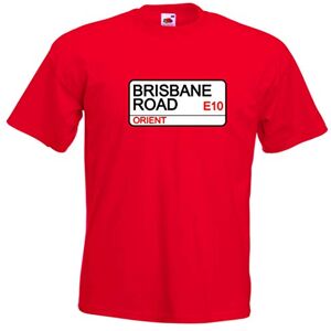 Sports Crazy Leyton Orient FC Brisbane Road Sign FC Football Club T-Shirt (XX-Large)