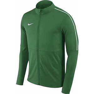 Nike Men Dry Park 18 K Track Jacket - Pine Green/White/(White), 2XL