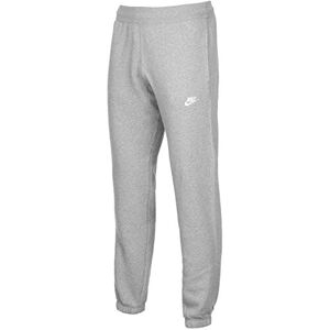 Nike Mens AW77 Cuffed Fleece Lined Joggers Track Sweat Pants (Black,Grey) - 586031 (X-Large, Grey)