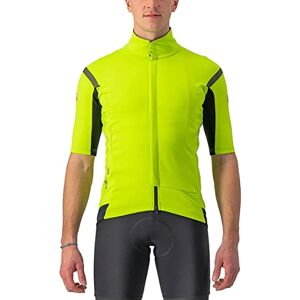 CASTELLI 4522512-383 GABBA RoS 2 Jacket Men's ELECTRIC LIME/DARK GRAY Size XXL