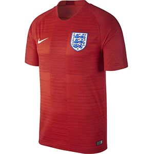 Nike Men England Stadium Away Jersey - Challenge Red/Gym Red/White, Small