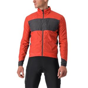 CASTELLI 4521507-642 UNLIMITED PUFFY JKT Jacket Men's POMPEIAN RED/DARK GRAY Size S