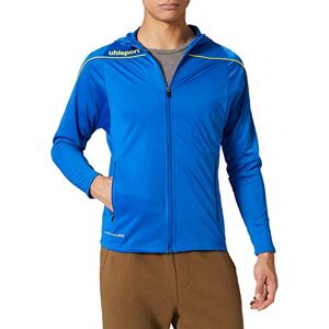 Uhlsport Stream 22 Track Hood Jacket Men's Jacket - Azure/Lime Yellow, M