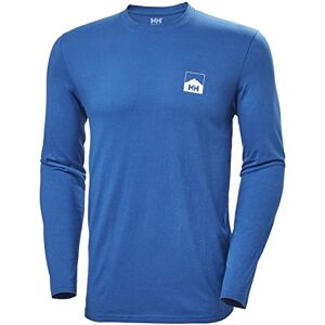 Helly Hansen Nord Graphic Longsleeve T-Shir Blue