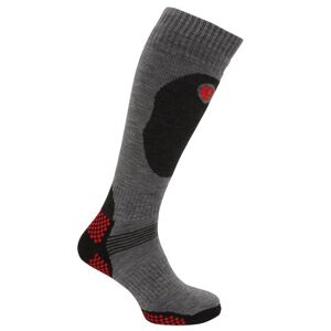 Severyn Mens High Performance Thermal Ski Socks (1 Pair) (Shoe 6-11) (Light Grey)