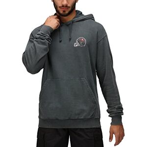 Recovered BUCCS Mens Pullover Hoodie - Adults NFL Football Helmet Pocket Logo Cotton Long Sleeves Hooded Jumper - Suitable for Sports Daily Wear - XL