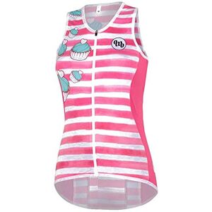 Mbwe3|#mb Wear MB Wear Pastry Unisex Adult Swimsuit, Pink/White/Turquoise Blue, FR: S (Manufacturer's Size: S).