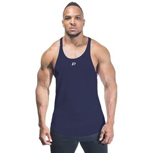 DECISIVE FITNESS Sleeveless Breathable Wicking Quick Dry Bodybuilding Workout Slim Fit Gym Stringer Vest Athletic Training Tank Top Racer Back stringer vests for men gym muscle fit Dri Cool Plain