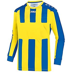 JAKO Men's Milan Long Sleeve Jersey, Citro/sportroyal, L