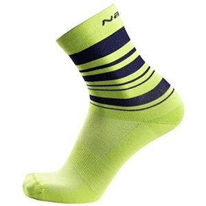 Nalini 03224005200C005.27 THERMO LARES Unisex Socks STRIPES/GREEN S/M