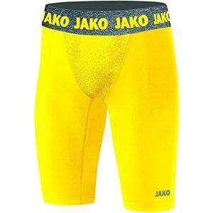 JAKO Tight Compression 2.0 Shorts Men's Shorts - Citron, X-Large