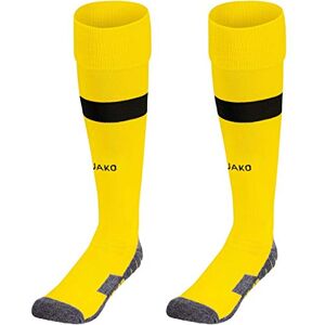 JAKO Unisex's Boca Socks, Citro/Black, 4