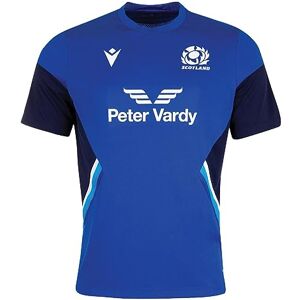 Macron 2022-2023 Scotland Training Gym T-Shirt (Royal)