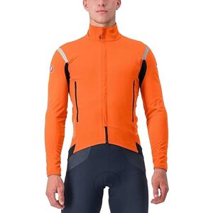 CASTELLI 4522511-857 PERFETTO RoS 2 JKT Jacket Men's RED ORANGE/DARK GRAY Size XXL