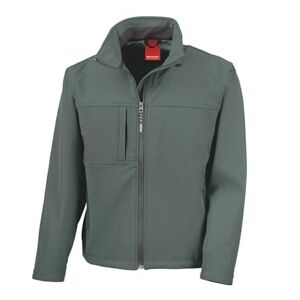 Result R121M Mens Classic Softshell Jacket - Grey - XL