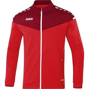 JAKO Champ 2.0 Jacket Men's Jacket - Red/Wine Red, Large