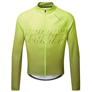 Altura Men's Airstream Long Sleeve Cycling Jersey - Lime - Small