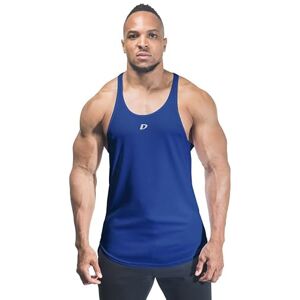 DECISIVE FITNESS Sleeveless Breathable Wicking Quick Dry Bodybuilding Workout Slim Fit Gym Stringer Vest Athletic Training Tank Top Racer Back stringer vests for men gym muscle fit Dri Cool Plain