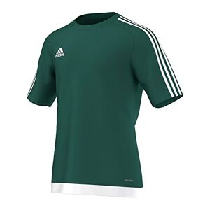 adidas Men Estro 15 Jersey - Collegiate Green/White, Small