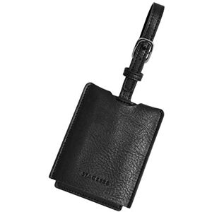 Stackers Black Luggage Tag