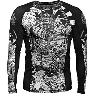 Hardcore Training Koi 2.0 Men's Rash Guard Compression Shirt Long Sleeve MMA No-Gi Tight BJJ Grappling Base Layer Fitness