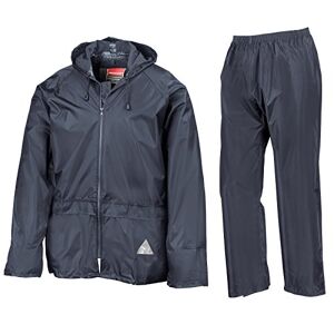 Result Waterproof Jacket/Trouser Suit in Carry Bag Navy XL