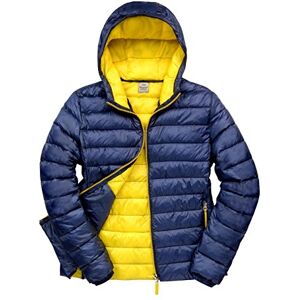 Result R194M Urban Snow Bird Hooded Jacket - Navy/Yellow, Large