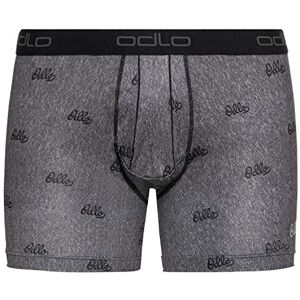 Odlo Men Functional Underwear Boxer Shorts 2 Pack Heritage Print ACTIVE EVERYDAY ECO, odlo graphite grey Odlo AOP SS20 - black, XL