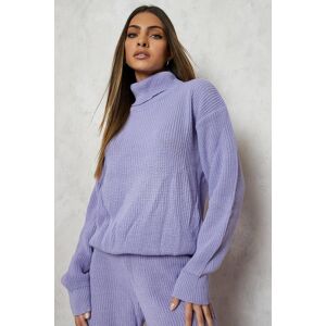 boohoo Turtle Neck Knitted Tracksuit