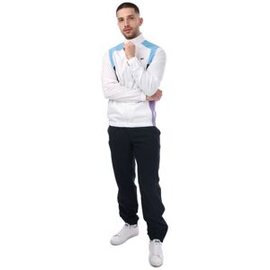 Lacoste Mens Sport Colour-Block Tennis Tracksuit In White - Size X-Small