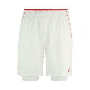 Asics Padel Player Mens White Tennis Shorts - Size X-Large
