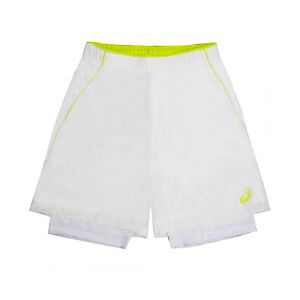 Asics Padel Player Mens White Tennis Shorts - Size Small
