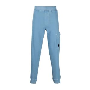 C.p. Company , Brushed Lens Joggers ,Blue male, Sizes: S