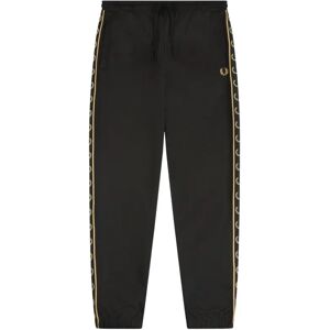 Fred Perry , Men`s Track Taped Joggers ,Black male, Sizes: S