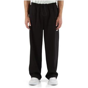 Calvin Klein Jeans , Sporty Cotton Blend Joggers ,Black male, Sizes: S, XL, L, 2XL