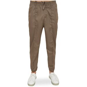 Emporio Armani , Comfortable and Stylish Pantaloni Fango Joggers ,Brown male, Sizes: L, 2XL