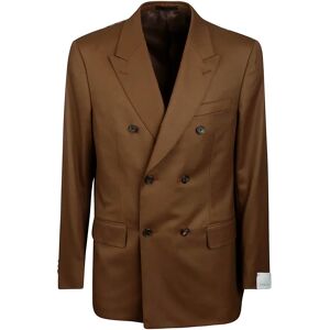 Emanuela Caruso , Men Clothing Jacket Brown Aw22 ,Brown male, Sizes: M, S