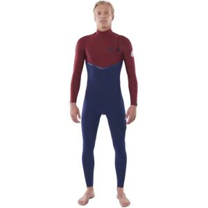 Rip Curl Bomb 4mm Zipless Wetsuit (Navy/Red 2021)  - Blue;Red - Size: Small
