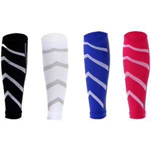 J&Y Global Compression Calf Socks - 4 Colours! - White   Wowcher