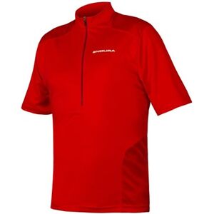 Endura Hummvee Short Sleeve Cycling Jersey Red