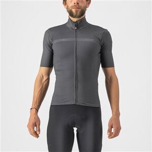 Castelli Pro Thermal Mid Short Sleeve Cycling Jersey Dark Gray