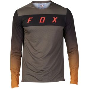 Fox Clothing Flexair Long Sleeve Cycling Jersey Arcadia Dirt